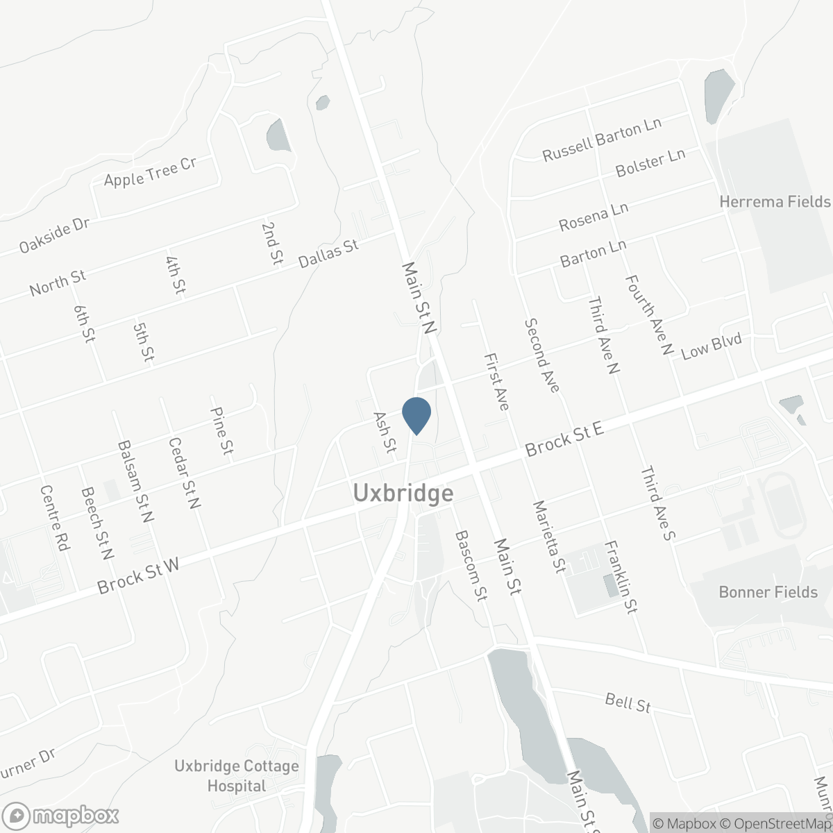 43 TORONTO STREET N, Uxbridge, Ontario L9P 1E6